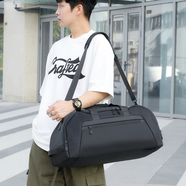 Premium Large Capacity Oxford Travel Duffel Bag Outdoor Luggage Men