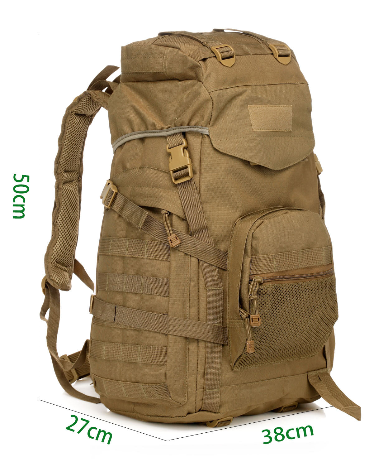 60L Tactical Camouflage Backpack – Waterproof Hiking & Camping Travel Bag