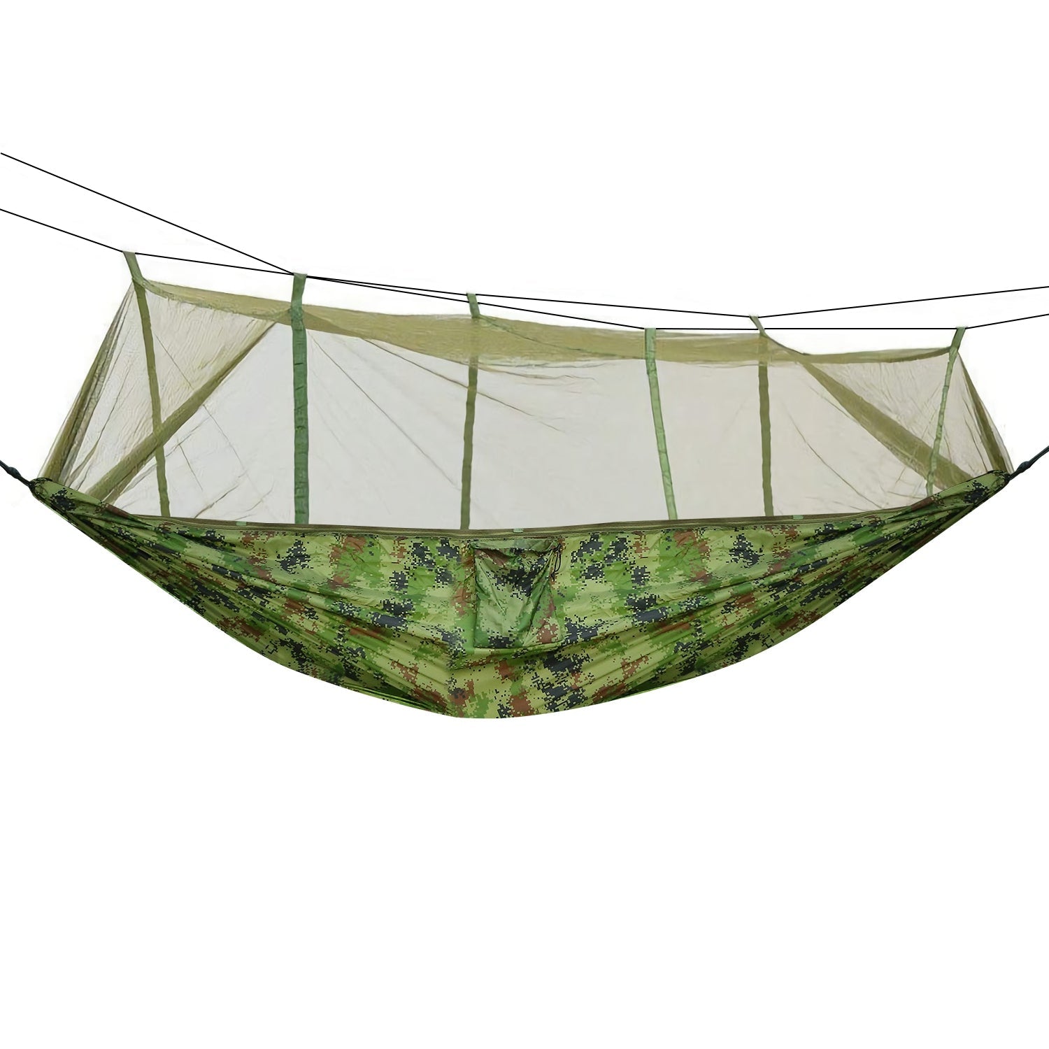 600lbs Two Person Hammock Mosquito Net Camping Hiking Portable Nylon