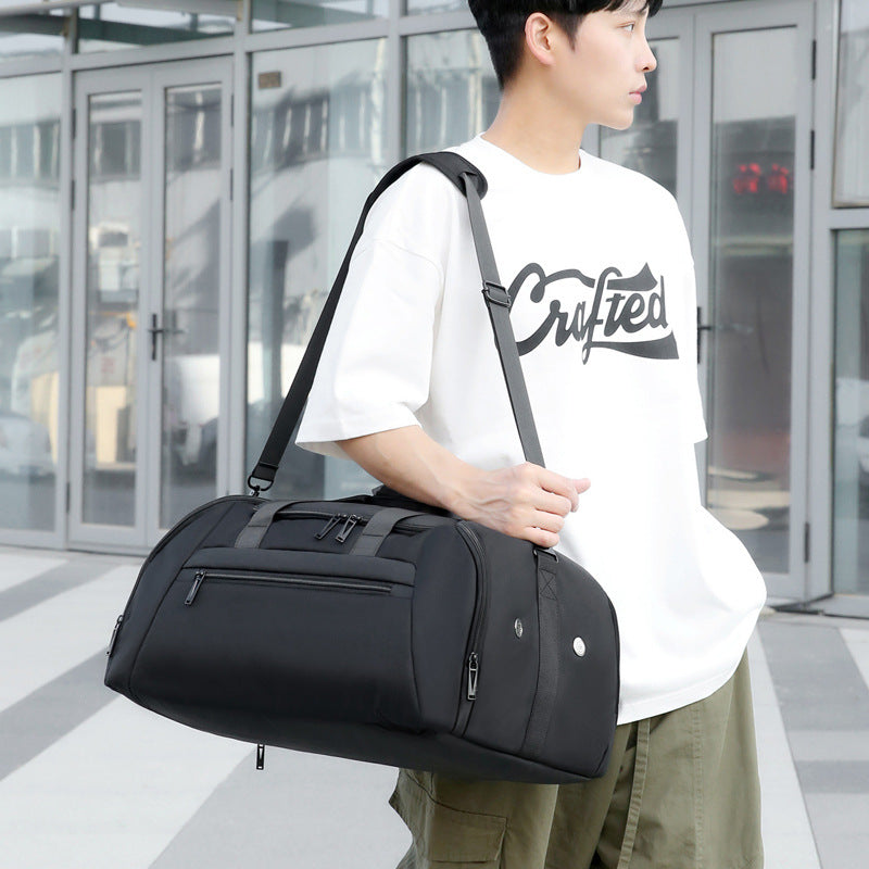 Premium Large Capacity Oxford Travel Duffel Bag Outdoor Luggage Men