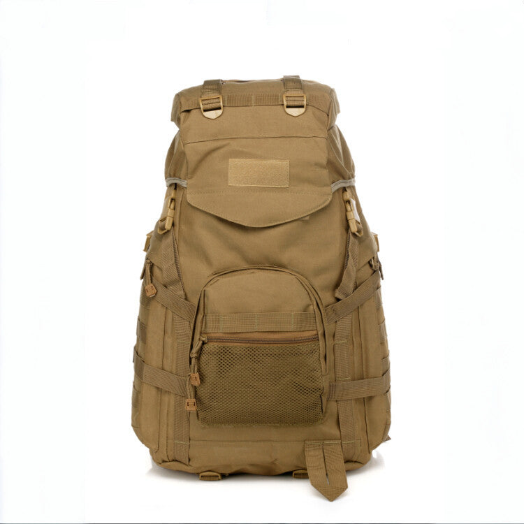 60L Tactical Camouflage Backpack – Waterproof Hiking & Camping Travel Bag