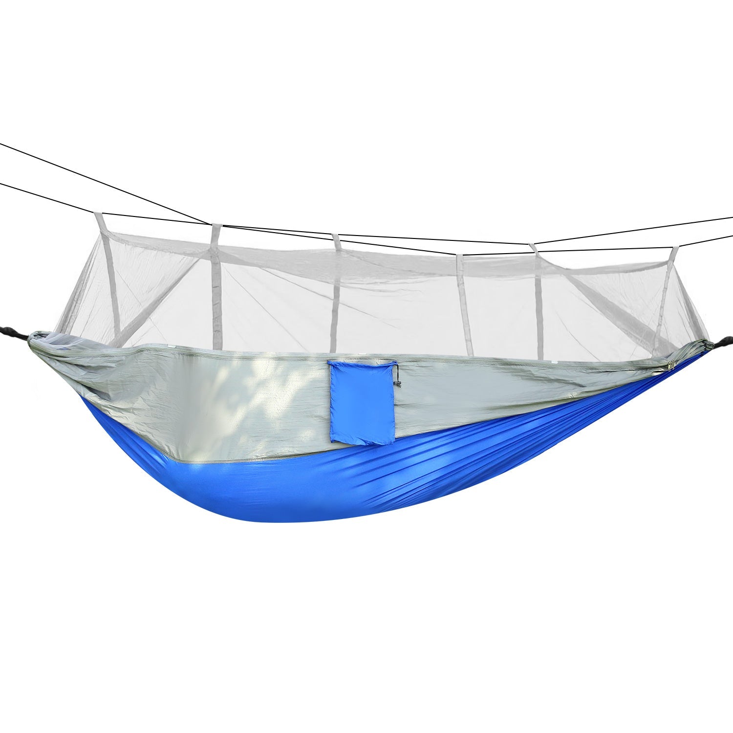 600lbs Two Person Hammock Mosquito Net Camping Hiking Portable Nylon