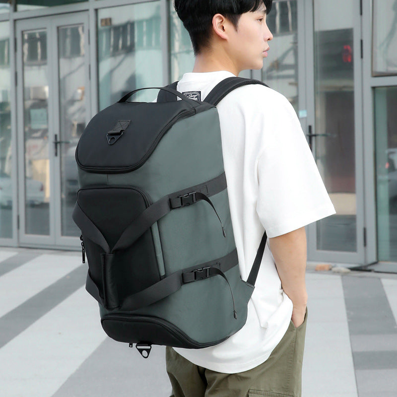 Premium Large Capacity Oxford Travel Duffel Bag Outdoor Luggage Men