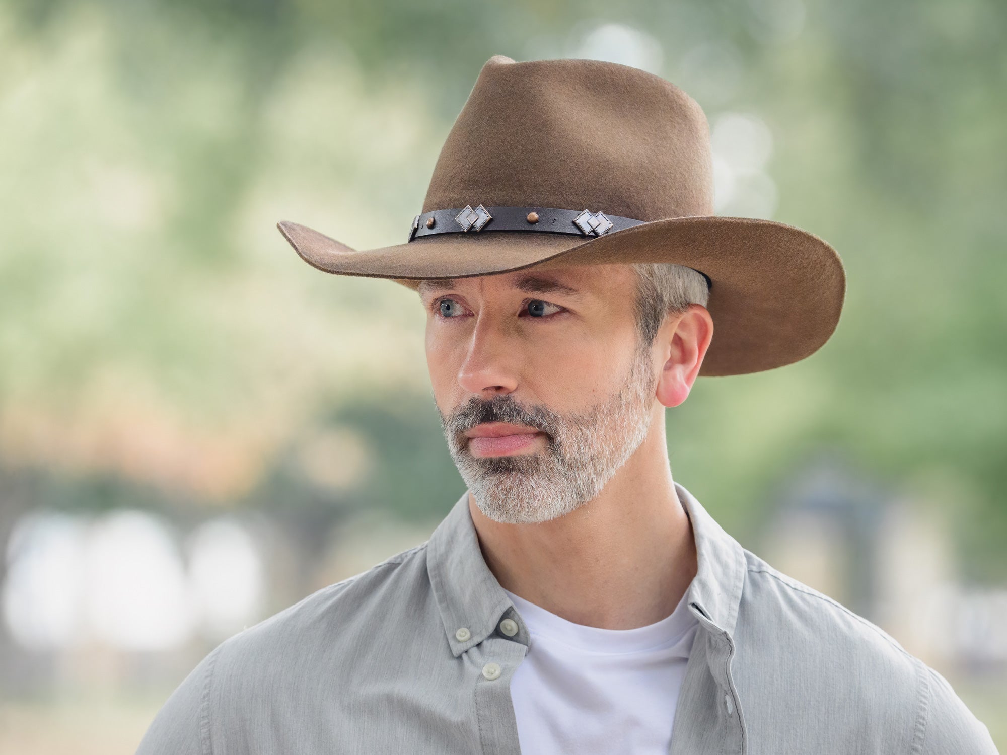 Outdoor Merino Wool Felt Hat Rustler