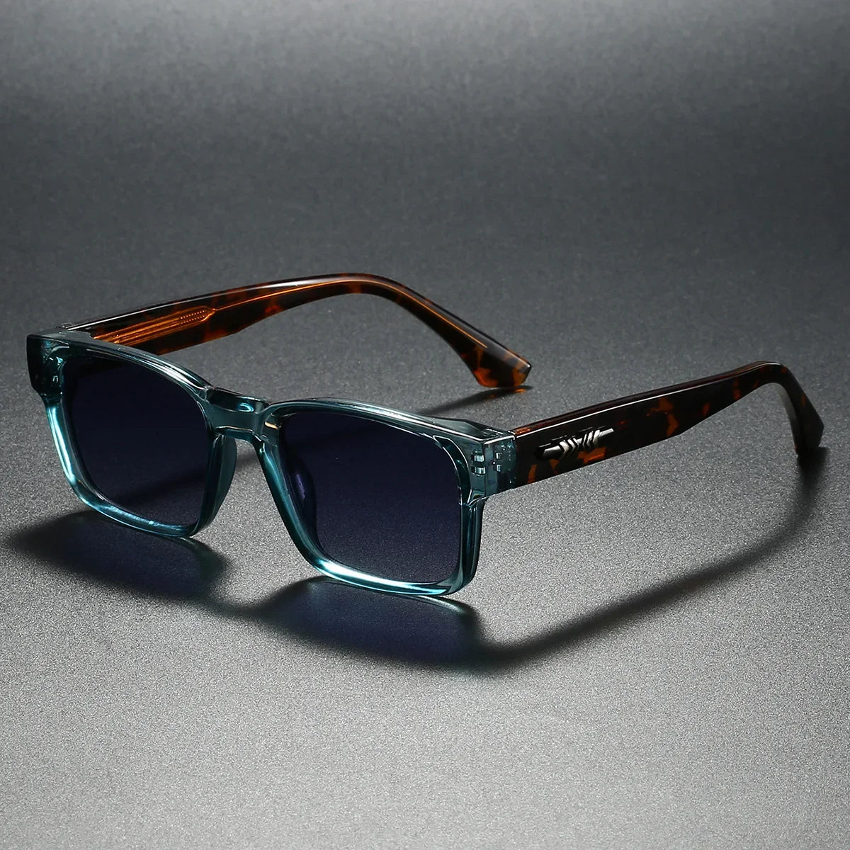 Quality Square Polarized Sunglasses Men Metal Core UV400 Unisex Sun Glasses Travel Hiking Beach Fishing Eyewear