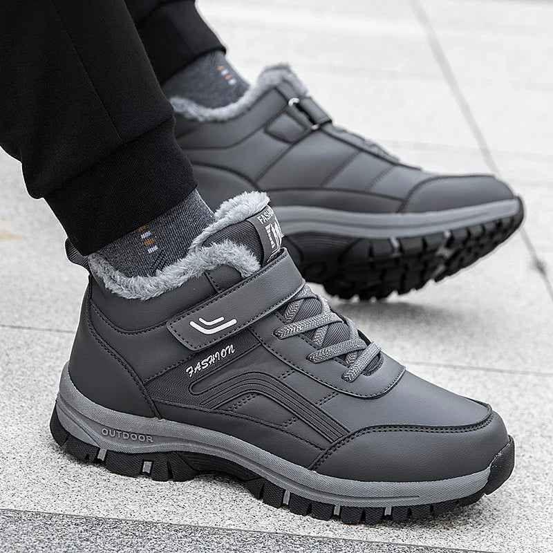 Winter Boots for Men – Waterproof Warm Outdoor Shoes