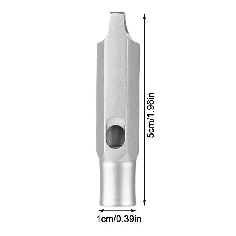 Titanium Emergency Survival Whistle Ultralight Loud Hiking Safety Tool