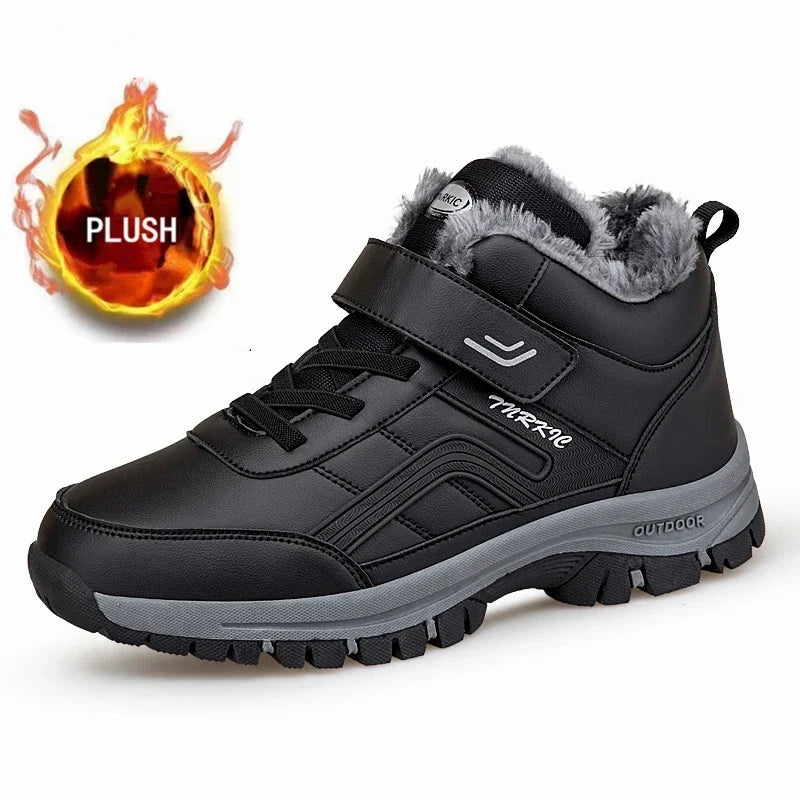Winter Boots for Men – Waterproof Warm Outdoor Shoes