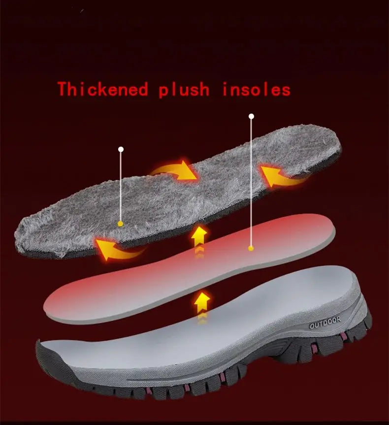 Winter Boots for Men – Waterproof Warm Outdoor Shoes