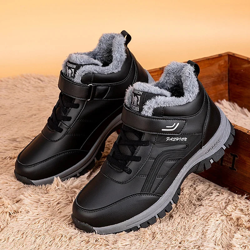 Winter Boots for Men – Waterproof Warm Outdoor Shoes