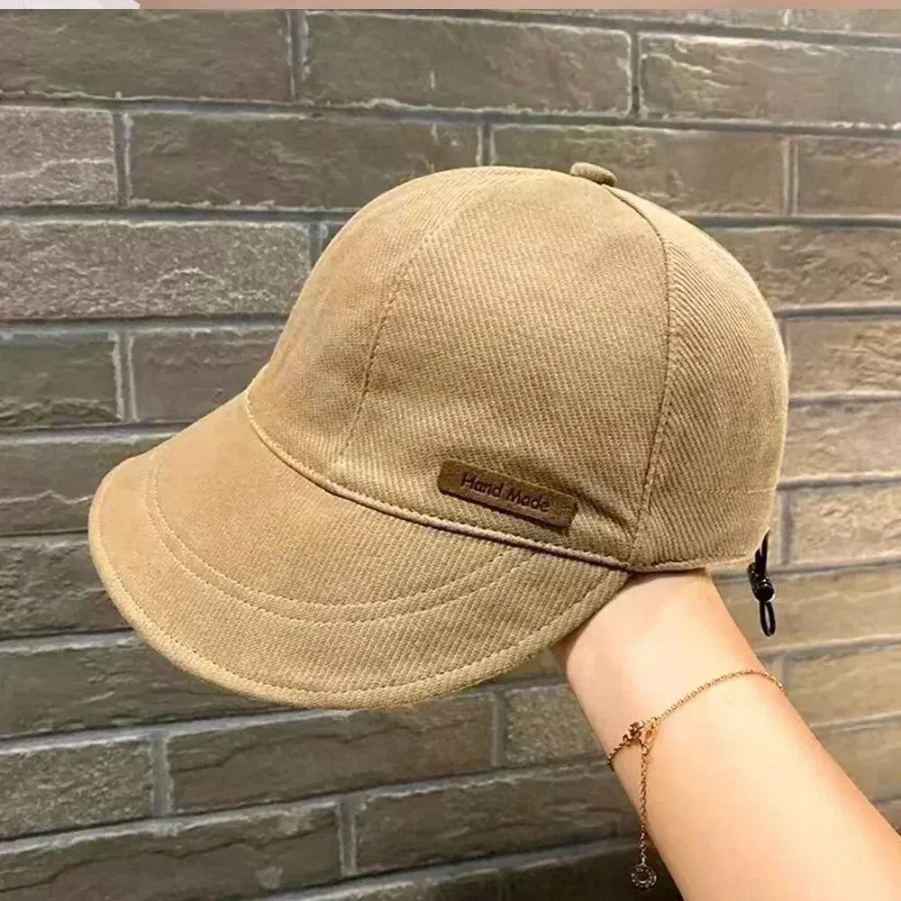 Women's Foldable Sunhat Summer Outdoor Beach Fisherman Hat Sunscreen UV Protection Cap Adjustable Cotton Wide Brim Bucket Caps