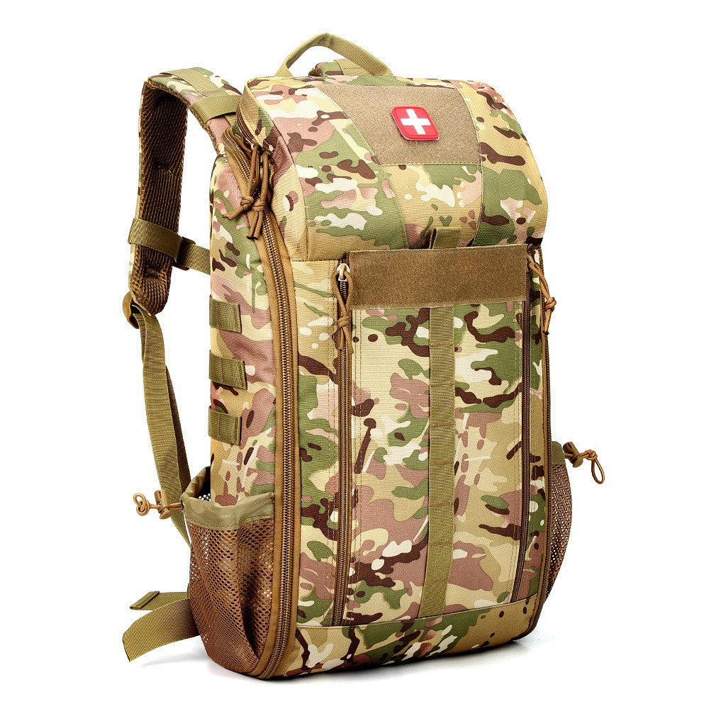 Tactical Medical Hiking Backpack High Capacity Camping Mountaineering Rucksack