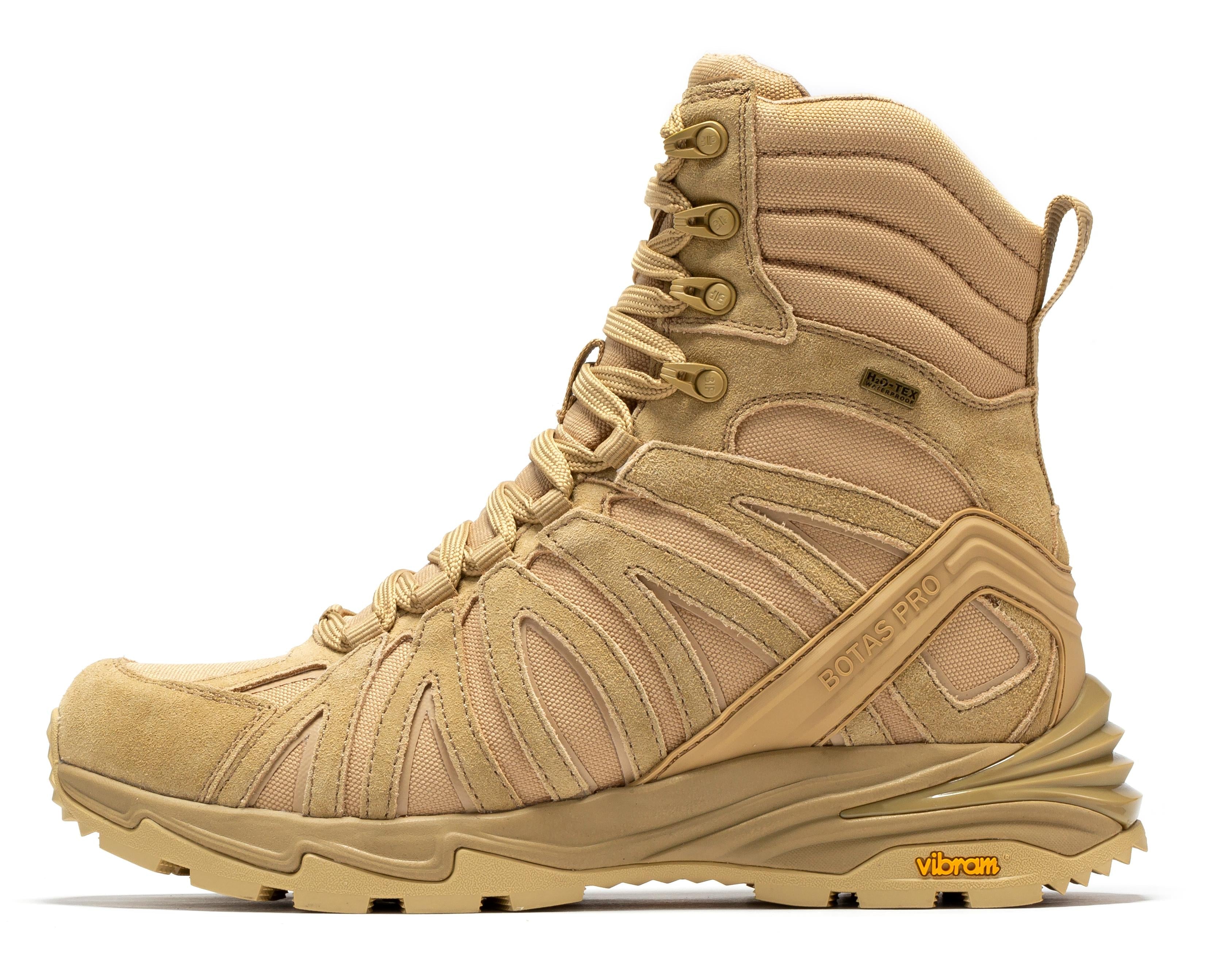 Botas Pro Sand 8 Inch Waterproof Tactical Boots with VIBRAM® Traction Lug Outsole  BP22820