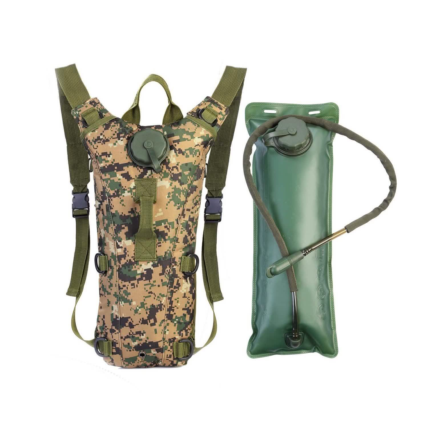 Tactical Hydration Pack 3L Water Bladder