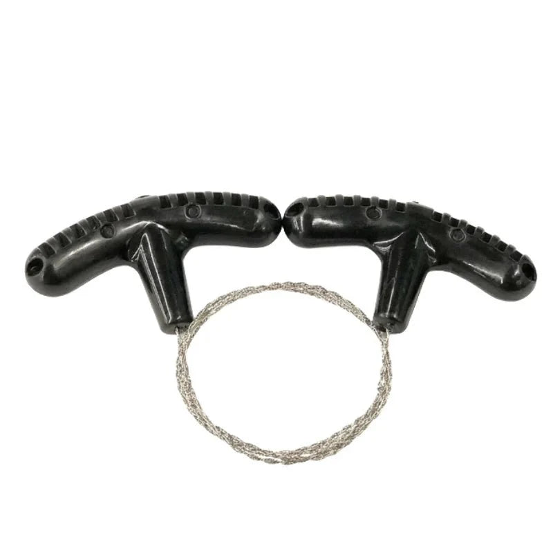 Portable Steel Wire Saw | Outdoor Survival Cutting Tool
