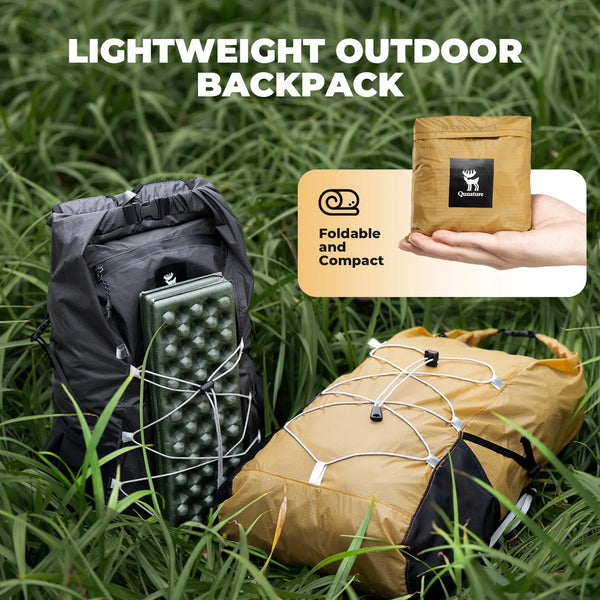 20L Waterproof Foldable Backpack Multi Purpose Camping Hiking Travel Bag