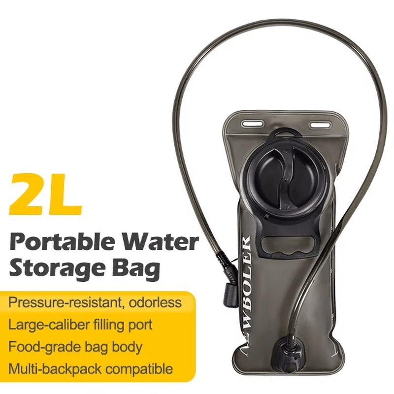 Signal Steel Tactical Hydration Reservoir Water Bladder Quick Release Hose