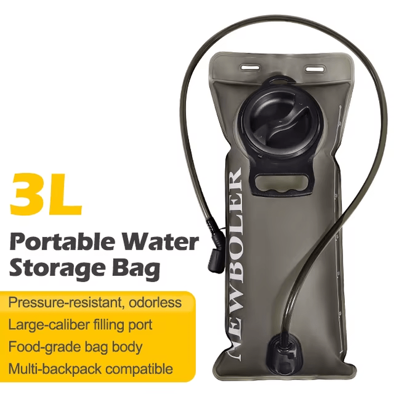 Signal Steel Tactical Hydration Reservoir Water Bladder Quick Release Hose
