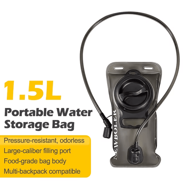 Signal Steel Tactical Hydration Reservoir Water Bladder Quick Release Hose