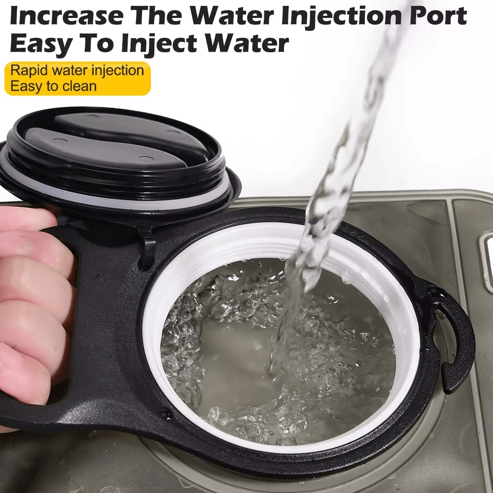 Signal Steel Tactical Hydration Reservoir Water Bladder Quick Release Hose